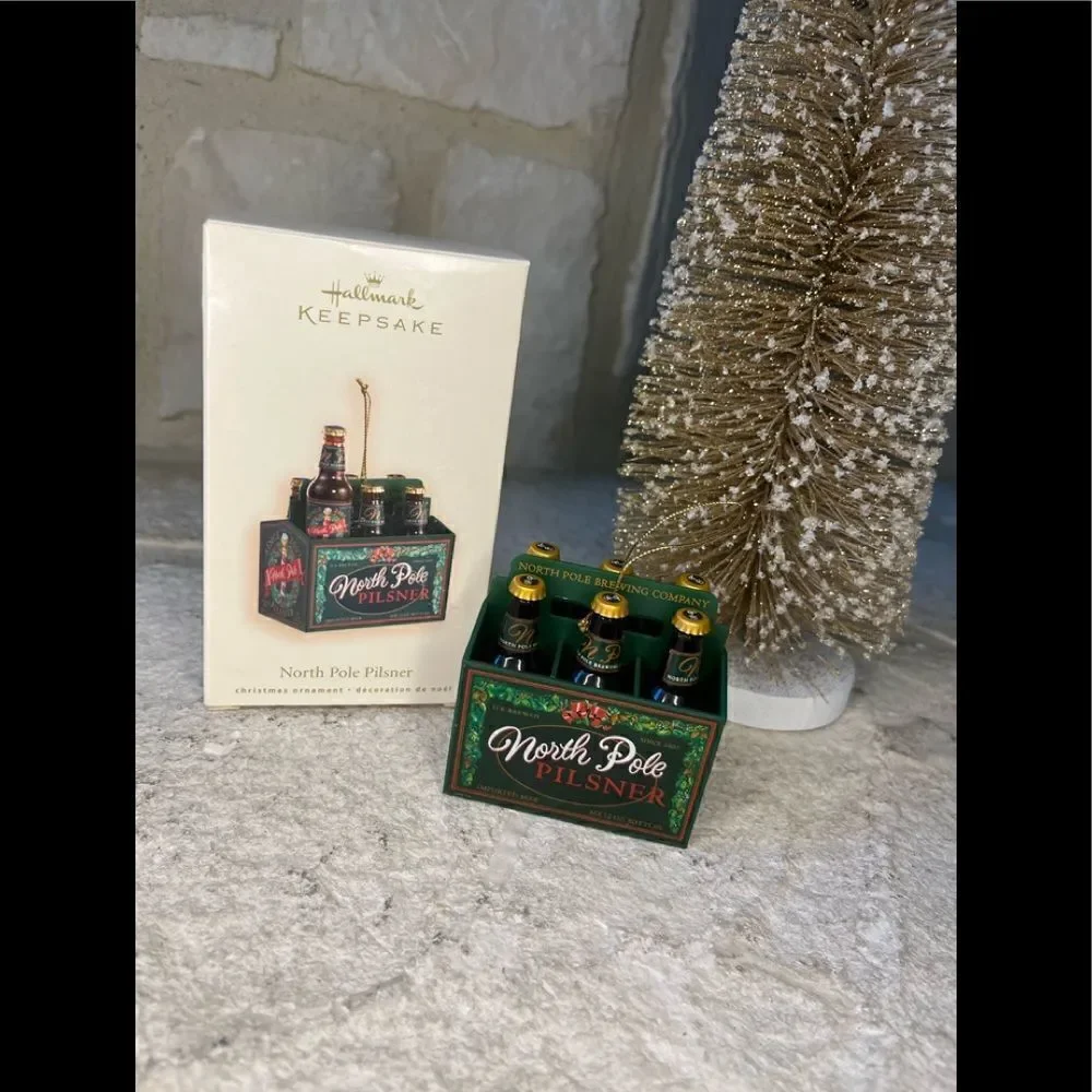 Hallmark Keepsake ornament North Pole Pilsner 2007